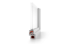Вікна Aluplast / Алюпласт IDEAL 7000 двостулкове 1300x1400